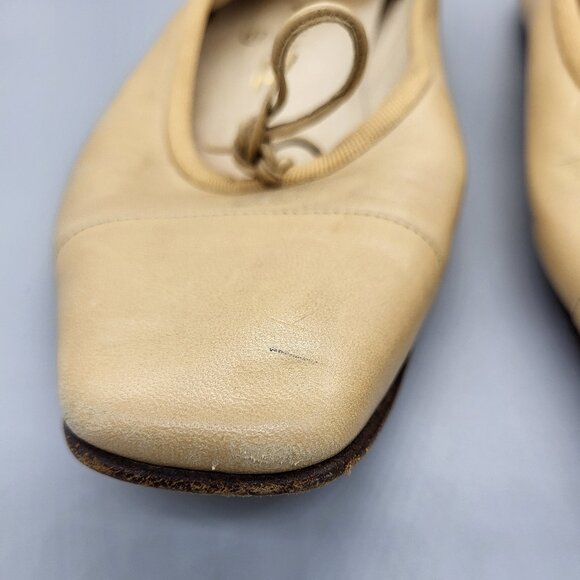 CHANEL Square Toe Ballet Flats - Picture 13 of 16
